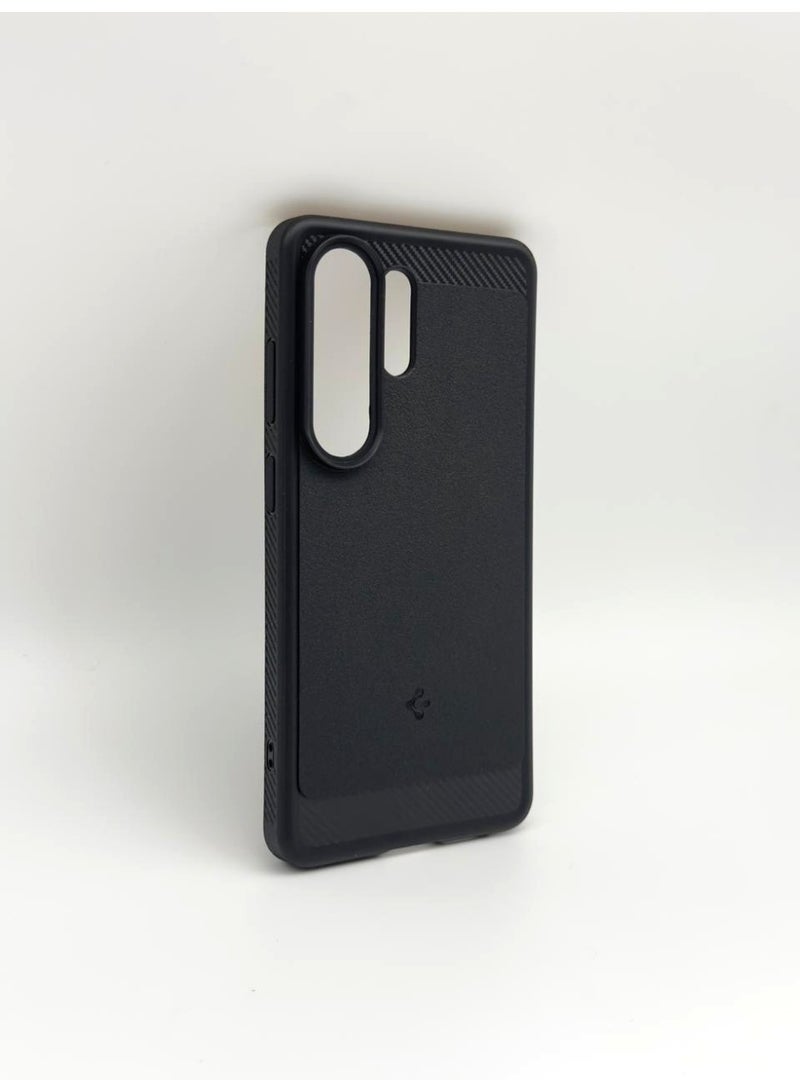 general Premium Protective Mobile Phone Case For Samsung Galaxy S25 Ultra - Durable Slim Fit Cover for Enhanced Grip & Drop Protection (Black) - Image 2